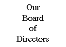 Board of Directors
